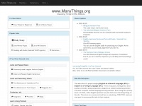 Manythings.org