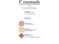 recmath.org Thumbnail