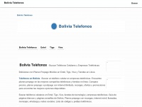 boliviatelefonos.com